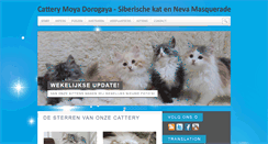 Desktop Screenshot of moyadorogaya.com